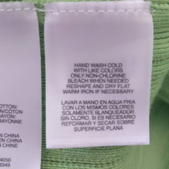 Lime Green Jones Wear Cardigan with Quarter Sleeves - Picture 3 of 5